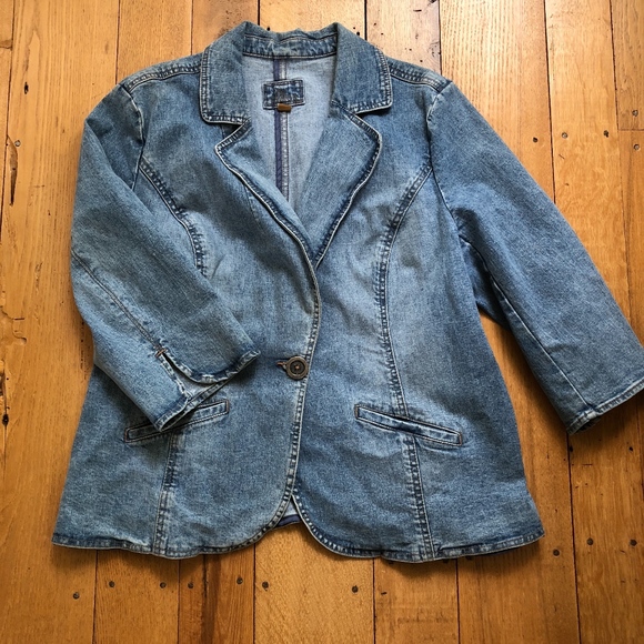 Caslon Jackets & Blazers - Caslon Vintage-inspired Denim Blazer
